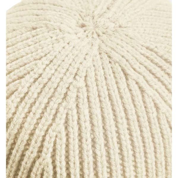 Beechfield Engineered Stickad Ribbad Mössa One Size Oatmeal Oatmeal One Size