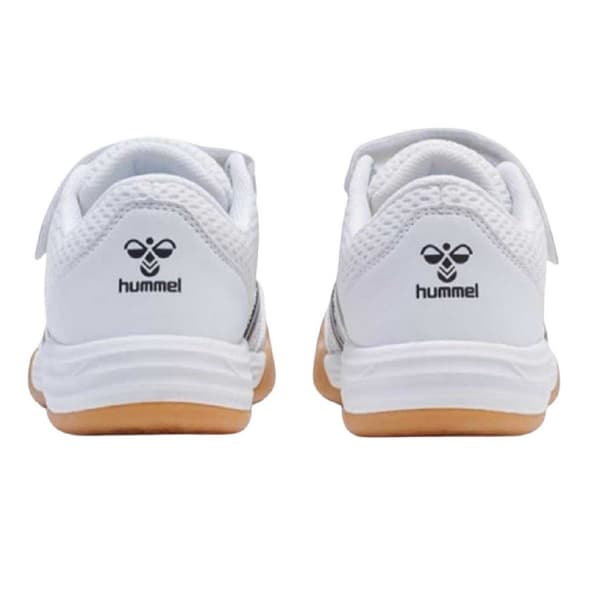 Hummel Barn/Kids Multiplay Flex Vc Flat Inomhusträningsskor White/Black 2.5 UK