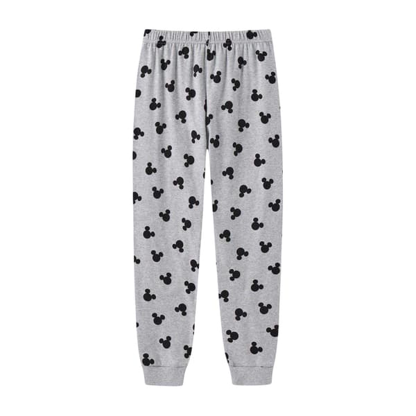 Disney Flickvän Minnie Mouse Borstad Bomull Lång Pyjamas Set 13 År Pink/Grey 13 Years