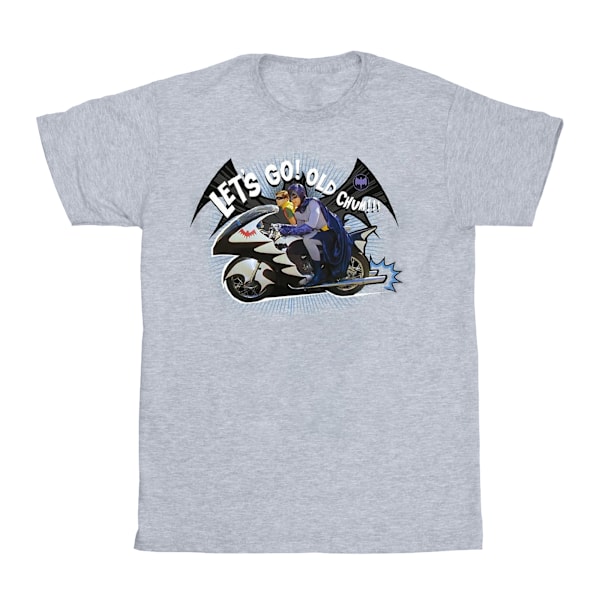 DC Comics Boys Batman TV-serie Bat Bike T-shirt 9-11 år Spo Sports Grey 9-11 Years