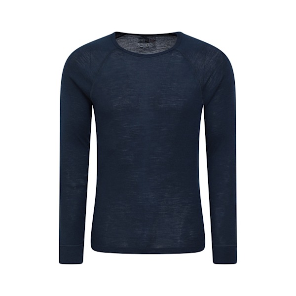 Mountain Warehouse Merino Ull Baslager Topp (2-pack) Navy XS