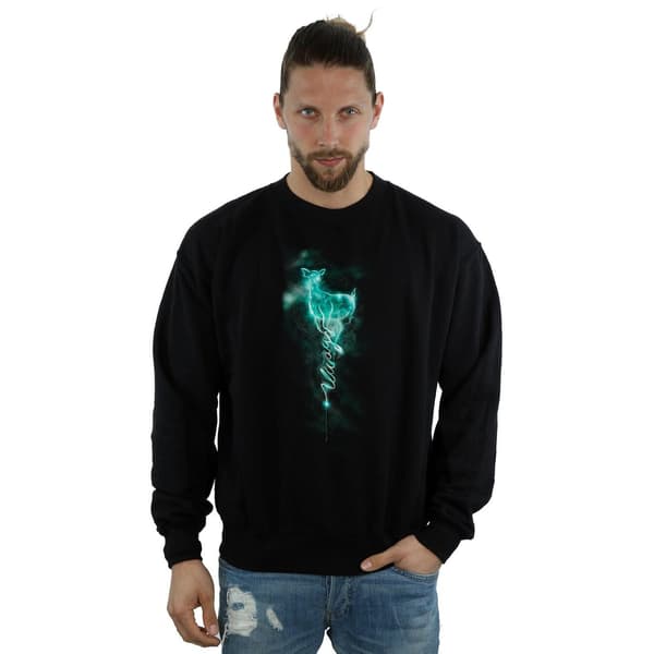 Harry Potter Herr Severus Snape Always Mist Sweatshirt L Svart Black L