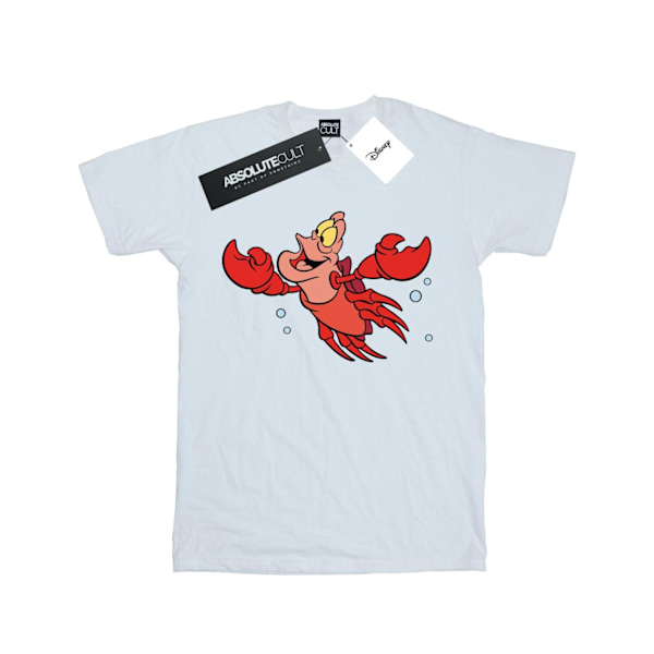 Disney Dam/Kvinnor Den Lilla Sjöjungfrun Sebastian Bubbles Cotto White S