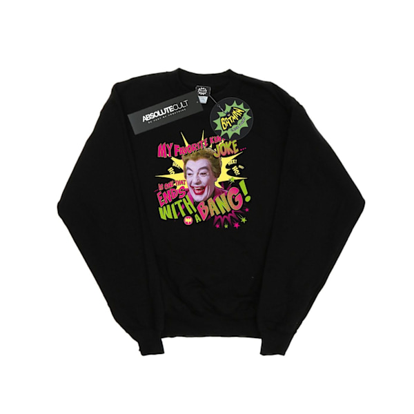 DC Comics Herr Batman TV-serie Joker Bang Sweatshirt L Svart Black L