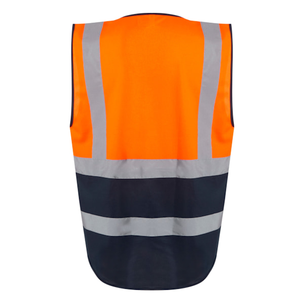 Regatta Pro Executive Hi-Vis väst L orange/marinblå Orange/Navy L
