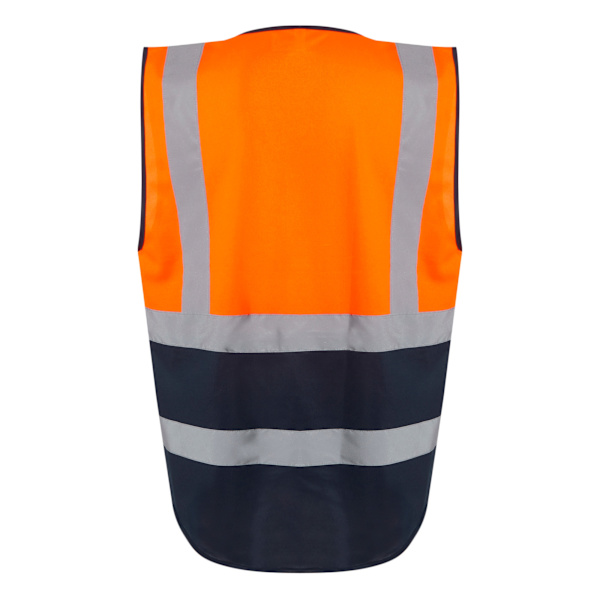 Regatta Pro Executive Hi-Vis Väst XL Orange/Marinblå Orange/Navy XL