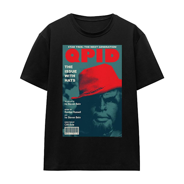 Star Trek Unisex Vuxen The Next Generation Säsong 4 Avsnitt 20 Black M
