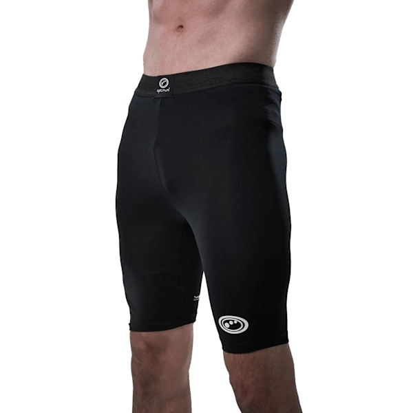 Optimum Mens Thinskins Base Layer Shorts XL Svart Black XL
