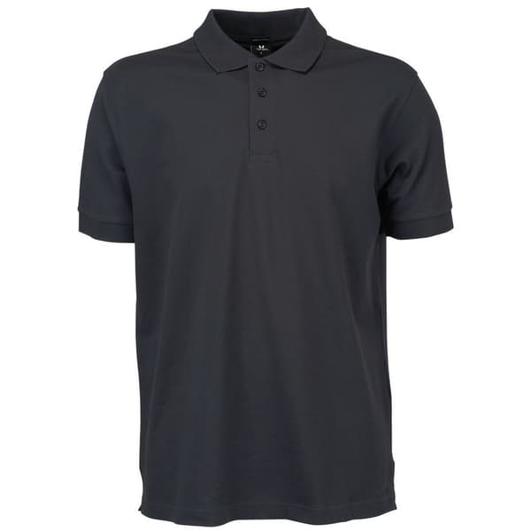 Tee Jays Lyxig Pikétröja för Herr L Mörkgrå Dark Grey L