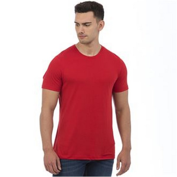 AWDis Mens Tri Blend T Shirt 2 Extra Large Heather Red Heather Red 2 Extra Large