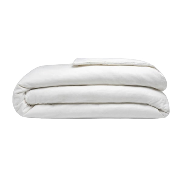 Belledorm Borstad Bomullstäcke Superking Vit White Superking
