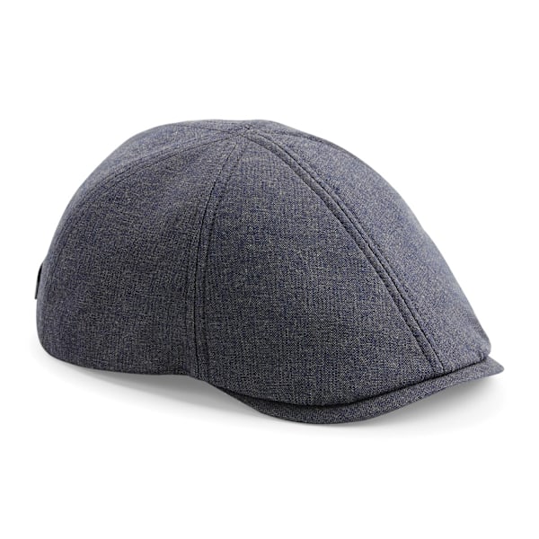 Beechfield Classic Gatsby Sommar Flat Cap En Storlek Blå Li Blue Linen One size