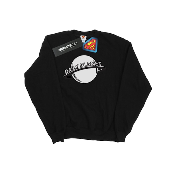 DC Comics Dam/Kvinnor Superman Daily Planet Sweatshirt S Svart Black S