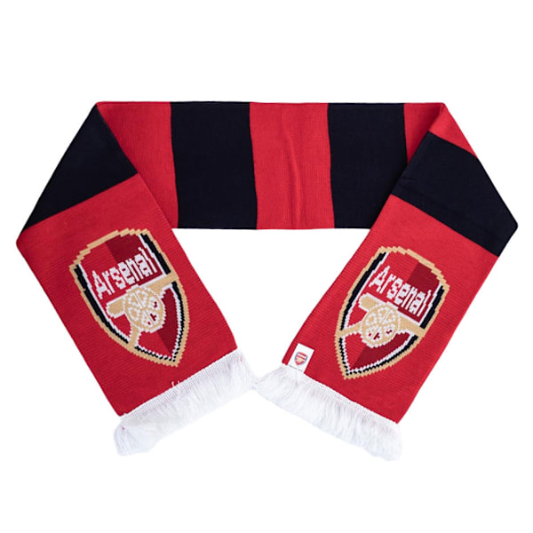 Arsenal FC Kontrast Randig Halsduk Storlek One Red/Navy Red/Navy One Size