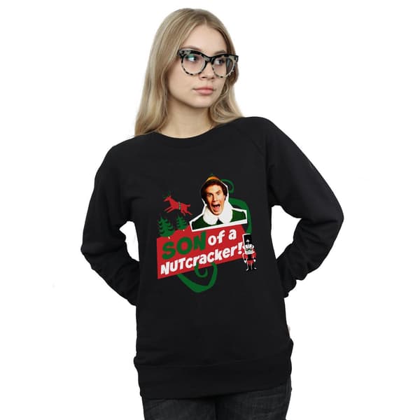 Elf Dam/Dam Son Of A Nutcracker Sweatshirt M Svart Black M