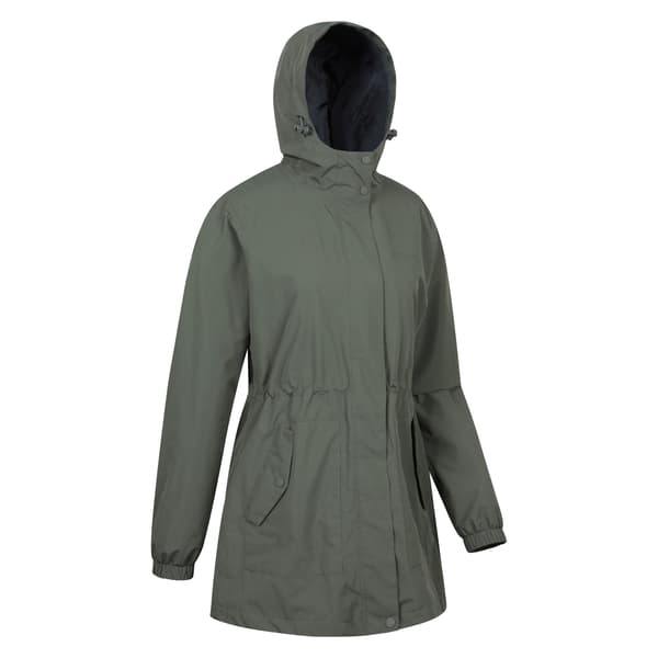 Mountain Warehouse Regnjacka för dam/kvinnor, vattentät, storlek 14 Green 14 UK