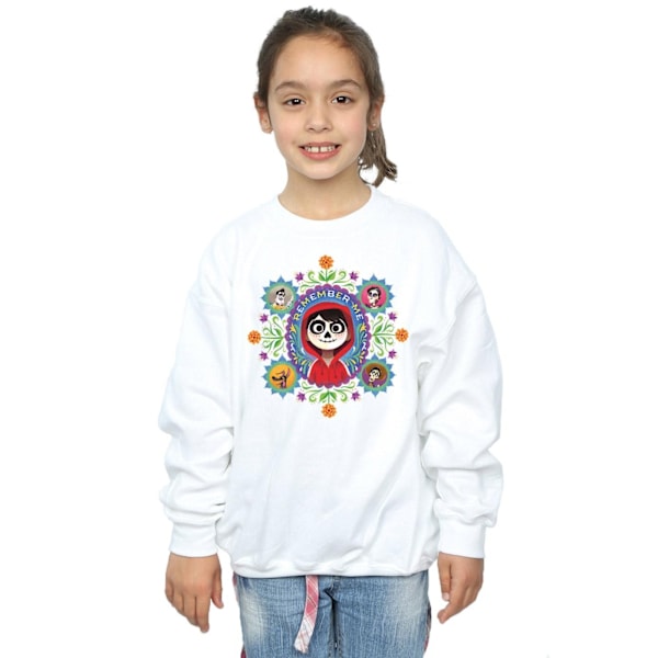 Disney Girls Coco Remember Me Sweatshirt 9-11 år Vit White 9-11 Years