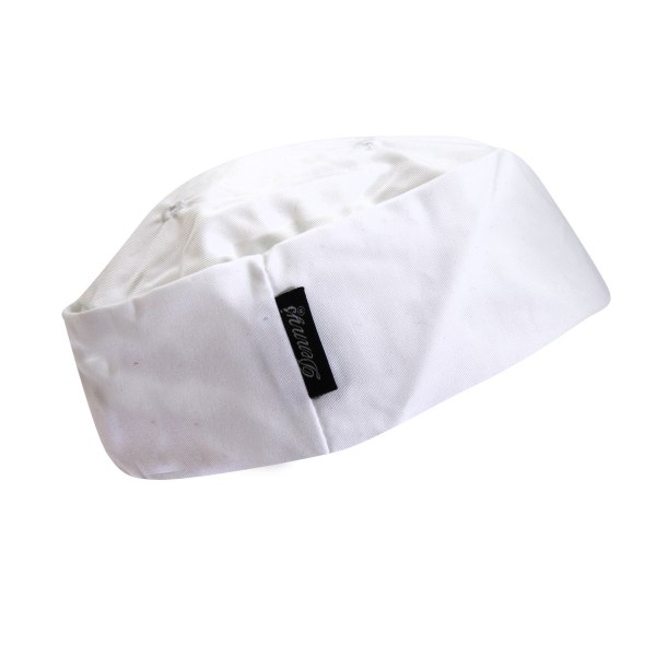 Dennys Dam/Dam Vit Skull Cap / Chefswear Caps & Hats XL White XL