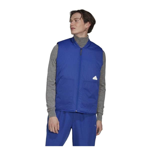 Adidas Ärmlös Gilet för Herr S Blå Blue S