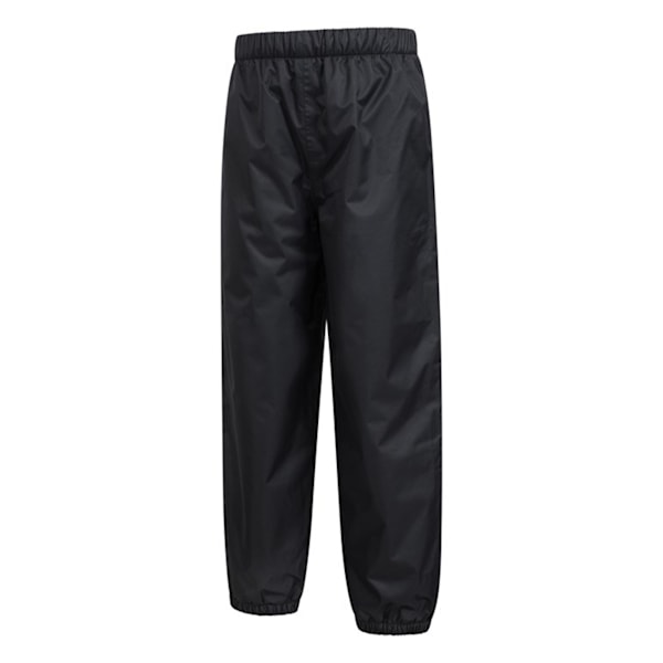 Mountain Warehouse Barnkläder/Barn Fleecefodrade Vattentäta Byxor Black 9-10 Years