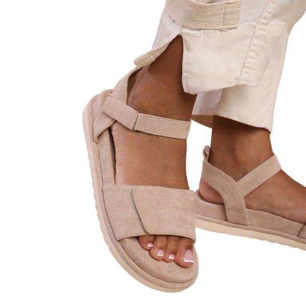 Where's That From Dam/Damer Corfu Mocka Multi Strap Touch F Camel 3 UK