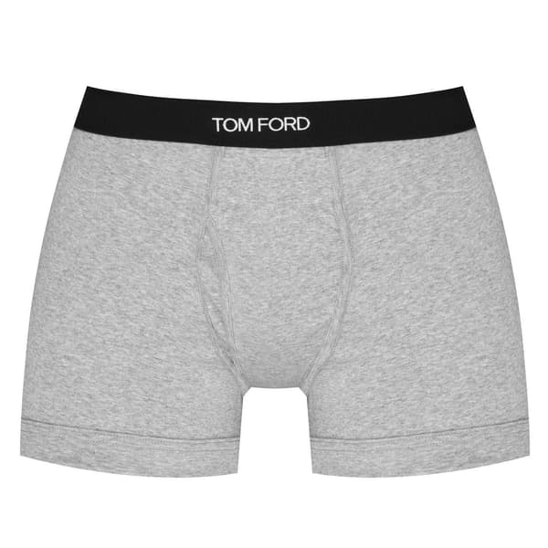 Tom Ford Herr Logo Boxershorts (2-pack) S Grå Grey S