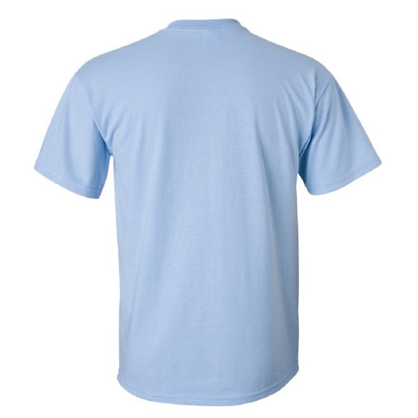 Gildan Mens Ultra Cotton Kortärmad T-shirt M Ljusblå Light Blue M