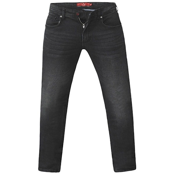 Duke Herr D555 Benson Stretch Kingsize Jeans 32XL Grå Grey 32XL