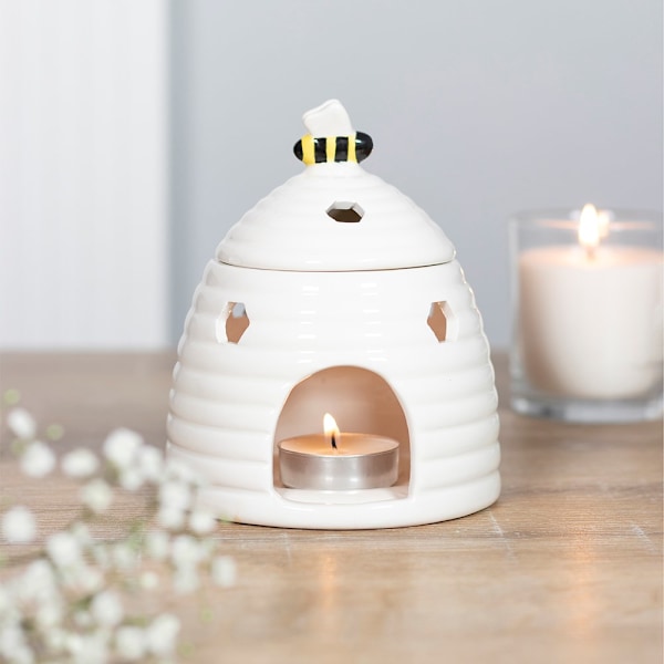 Something Different Beehive Oljebrännare En Storlek Vit White One Size