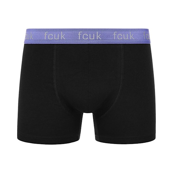 French Connection FCUK2 Boxerkalsonger för män (3-pack) L Svart Black L