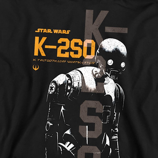 Star Wars: Andor Unisex Vuxen K-2SO Sweatshirt L Svart Black L