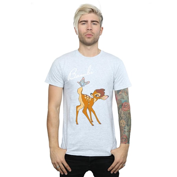 Disney Bambi Butterfly Tail T-shirt 3XL Sports Grey Sports Grey 3XL