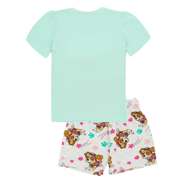 Paw Patrol Barn/Barn Pyjamas Set 6-7 år Teal/Grey 6-7 Years