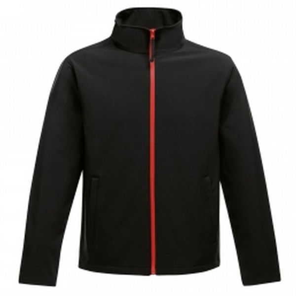 Regatta Mens Ablaze Printable Softshell Jacket XL Black/Classic Black/Classic Red XL