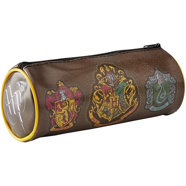 Harry Potter Crest Pennfodral En Storlek Flerfärgad Multicoloured One Size