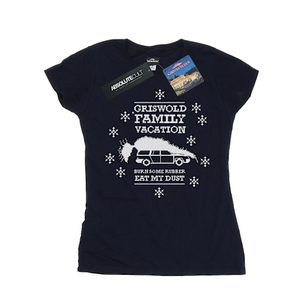 National Lampoon´s Christmas Vacation Womens/Ladies Eat My Dust Navy Blue M