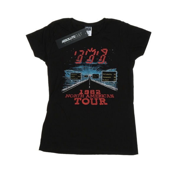 The Police Womens/Ladies North American Tour T-shirt i bomull L B Black L