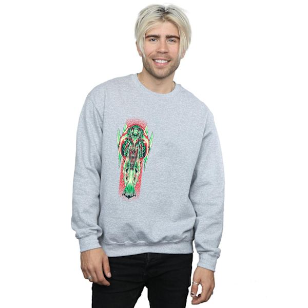 DC Comics Herr Aquaman Queen Atlanna Sweatshirt L Sports Grey Sports Grey L