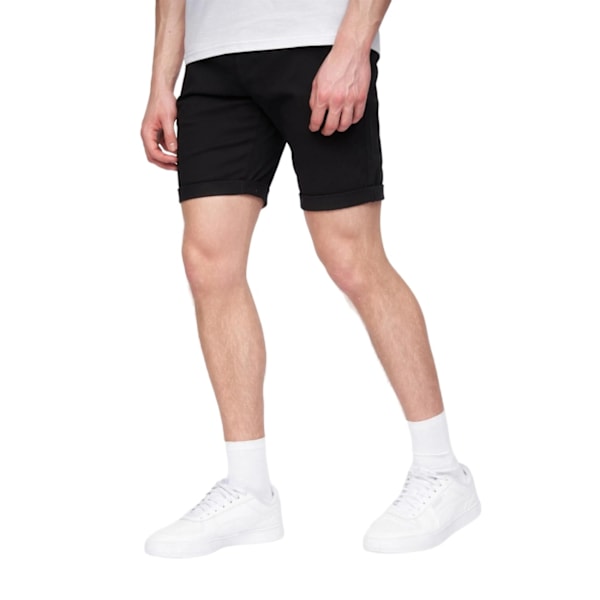 Henleys Mens Copehen Shorts 30R Svart Black 30R