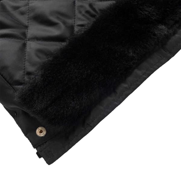 Firetrap Dam Vattentät Långärmad Pufferjacka 8 Black 8 UK