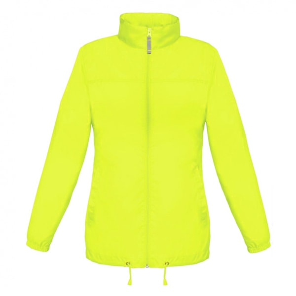 B&C Dam/Damer Sirocco Lätt Vindtät, Duschskyddad & Ultra Yellow XS