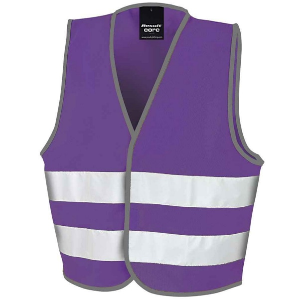 Result Barn/Barn Hi-Vis Väst M Lila Purple M