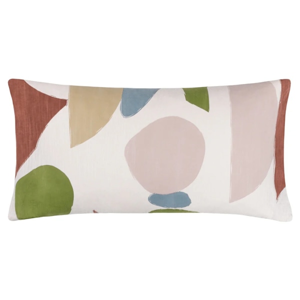 Hoem Meta Rektangulärt Abstrakt Kuddfodral 30cm x 65cm Flerfärgad Multicoloured 30cm x 65cm