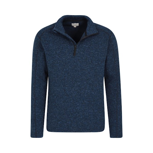 Mountain Warehouse Idris II Halvzip Fleece Top M Marinblå Navy M