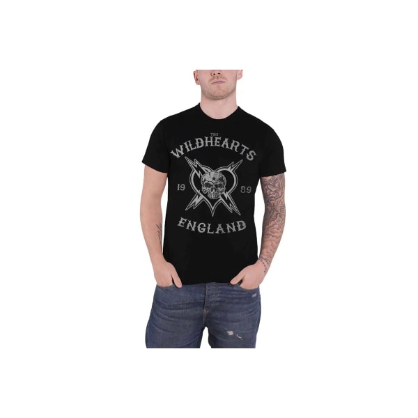 The Wildhearts Unisex Adult England 1989 T-Shirt M Svart Black M