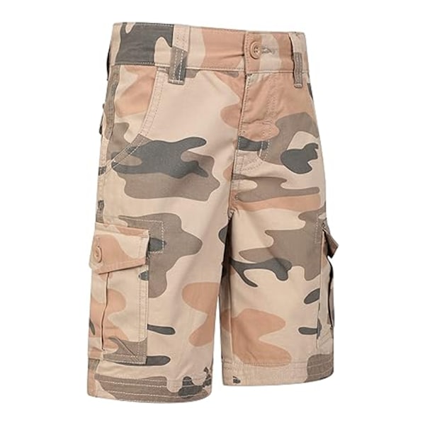 Mountain Warehouse Barnkläder/Barn Camo Cargo Shorts 5-6 År C Camouflage Green 5-6 Years