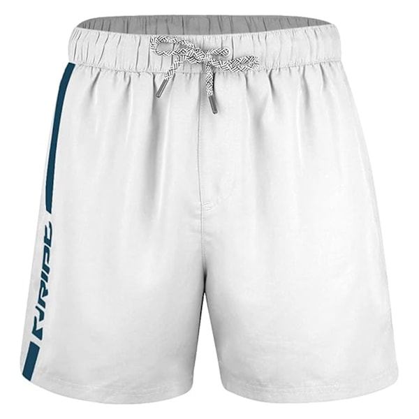 RIPT Essentials Herr Badshorts M Vit/Marinblå White/Navy M