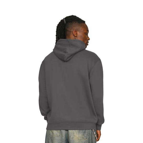 Casual Classics Unisex Vuxen Premium Kammad Bomull Oversized Huvtröja Charcoal 3XL