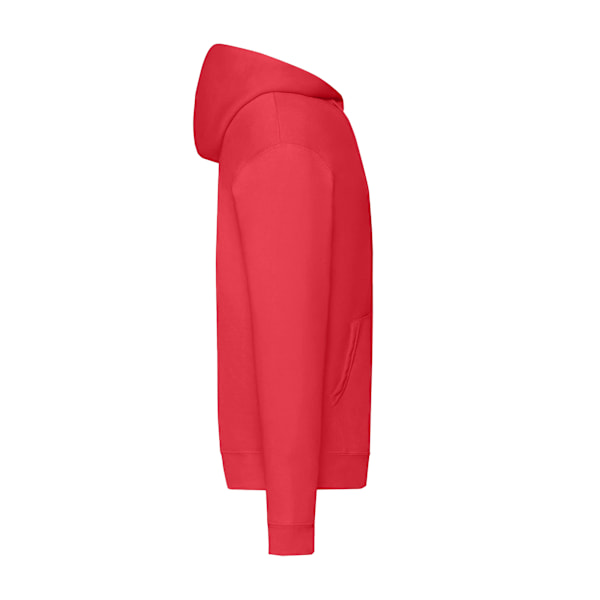 Fruit of the Loom Classic Zipped Hoodie S Röd Red S