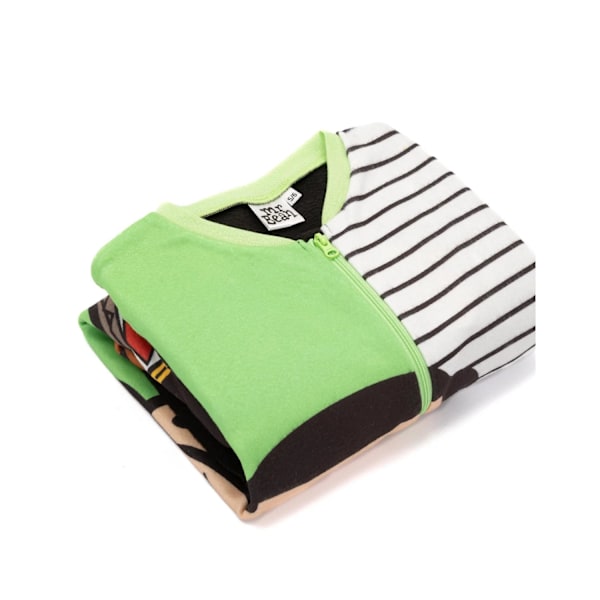 Mr Bean Barnkläder/Barn Pyjamas 7-8 År Grön/Vit/Svart Green/White/Black 7-8 Years